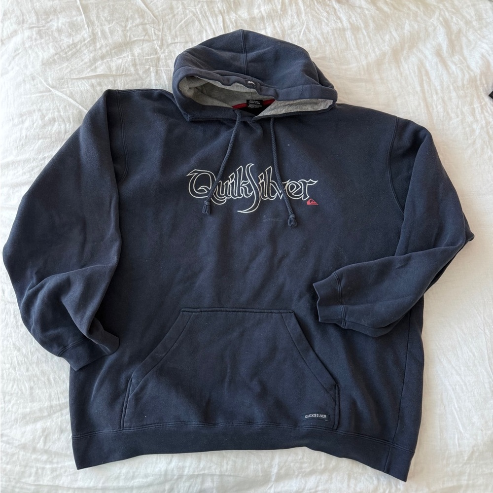 Quiksilver Men's Navy Hoodie